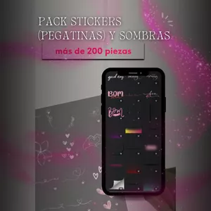 Imagen de portada para Curso online PACK STICKERS (PEGATINAS) Y SOMBRAS