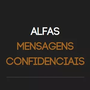 Imagem principal do produto Alfas - Mensagens Confidenciais
