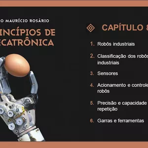 Imagem de capa para o Ebook Princípios da Mecatrônica