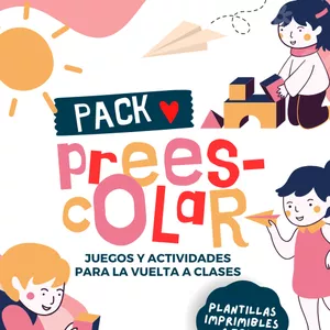 Imagen de portada para Curso online Pack Preescolar - Actividades educativas para la vuelta a clases