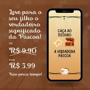 Imagem de capa para o Ebook Caça ao Tesouro - Ele Vive