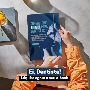 Imagem de capa para o Ebook Consultório Lotado para Dentistas