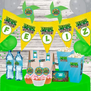 Imagen de portada para Curso online Kit Imprimible Plantas vs Zombies Candy Bar Personaliza tu Fiesta (PDF)