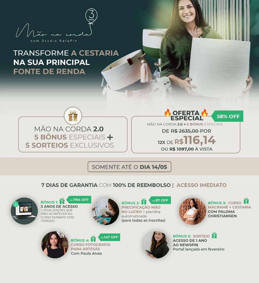 Mão Na Corda Com Studio RafaPin