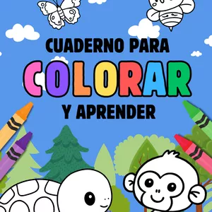 Imagen de portada para Ebook Libro Colorea y Aprende