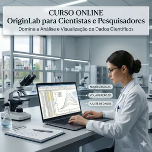 Imagem do curso Origin para Cientistas e Pesquisadores