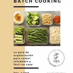 Imagen de portada para Ebook GUÍA BATCH COOKING 