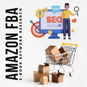 Imagen de portada para Ebook Amazon FBA Keyword Research 