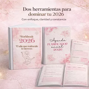 Imagen de portada para Ebook PACK COMPLETO: EL AÑO QUE REALMENTE TE MERECES + AGENDA PLANIFICADOR ANUAL 2026