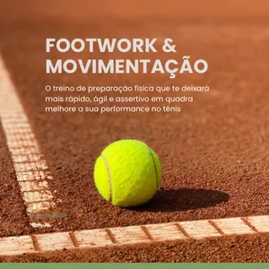 Imagem de capa para o Curso online Funcional Tennis - Footwork e Movimentação 🎾