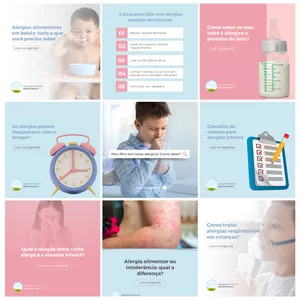 Imagem de capa para o Curso online Canva Pack Alergista Infantil