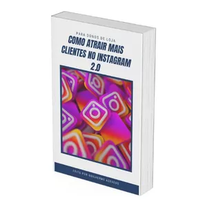 Imagem de capa para o Ebook Como atrair mais clientes no instagram 2.0