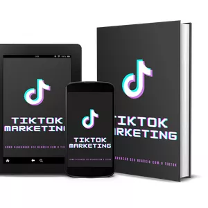 Imagem de capa para o Ebook Marketing TikTok