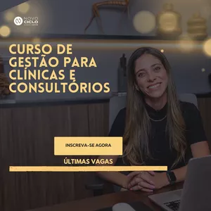 Imagem de capa para o Curso online Curso de Gestão de Clínicas e Consultórios