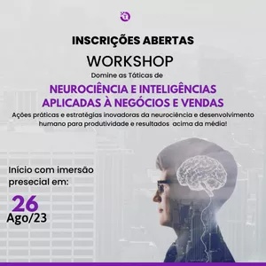 Imagem de capa para o Curso online NEUROCIÊNCIA E INTELIGÊNCIAS  APLICADAS À NEGÓCIOS E VENDAS - MASTER