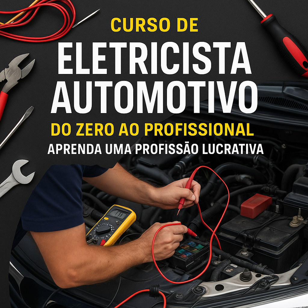 Imagem do curso Curso de Eletricista Automotivo para Iniciantes – Aprenda do Zero e Comece a Trabalhar Rápido