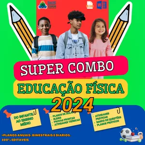 Imagem de capa para o Curso online 🦸SUPER COMBO DE EDUCAÇÃO FÍSICA | 2024