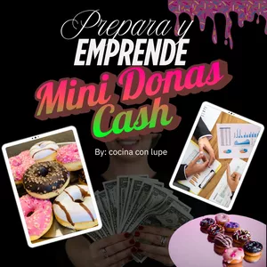 Imagen de portada para Ebook Mini Donas Cash: prepara Y emprende