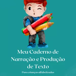 Imagem de capa para o Ebook Meu Caderno de Narração e Produção de Textos