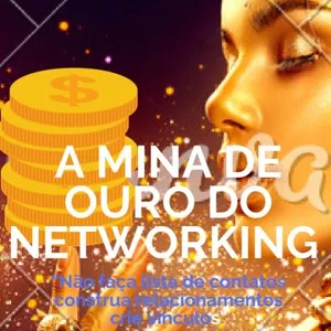 Imagem de capa para o Ebook A MINA DE OURO DO NETWORK