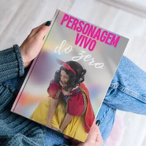 Imagem de capa para o Ebook Personagem Vivo do zero.