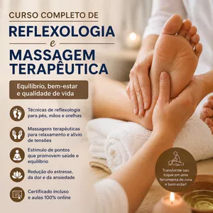 Imagem do curso Curso de Reflexologia e Massagem Terapêutica