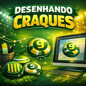 Imagem de capa para o Curso online Desenhando Craques