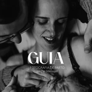 Imagem de capa para o Ebook GUIA FOTOGRAFIA DE PARTO