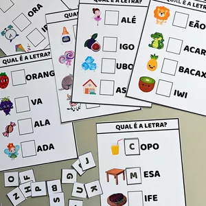 Imagem de capa para o Ebook JOGO QUAL É A LETRA?