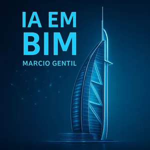 Imagem de capa para o Ebook IA em BIM
