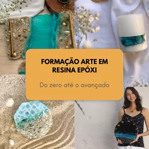 Imagem do curso Formação Arte em Resina