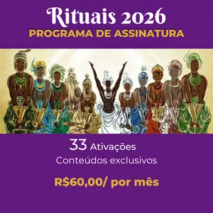 Imagem de capa para o Curso online Plano de Assinatura Mensal dos Rituais - Consultoria / Mentoria / Treinamento