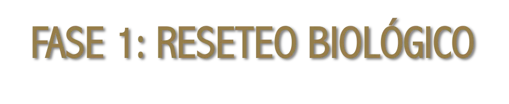 RESETEO BIOLÓGICO