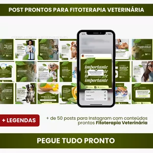Curso PACK PARA FITOTERAPIA VETERINÁRIA 
