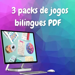 Imagem de capa para o Curso online Combo com Jogos bilíngues em PDF