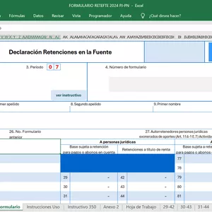 Imagen de portada para Curso online Formulario 350 Retención en la Fuente actualizado 2024