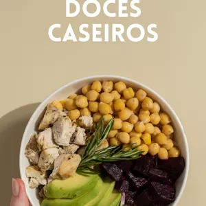 Imagem de capa para o Ebook 10 Receitas Doces Caseiras