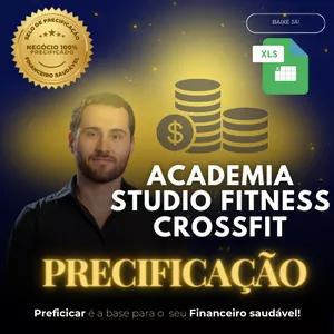 Imagem de capa para o Ebook Precificação de planos para Academias, Box de Crossfit e Estúdios de Dança