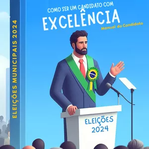 Imagem de capa para o Ebook CONQUISTANDO O PODER: O Manual Completo para uma Candidatura de Sucesso