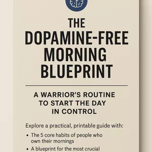 Cover image for Ebook The Dopamine-Free Morning Blueprint