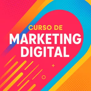 Imagem de capa para o Ebook Curso Marketing Digital
