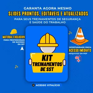 Imagem de capa para o Curso online Kit Treinamento de SST