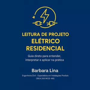 Imagem de capa para o Ebook Leitura de Projeto Elétrico Residencial