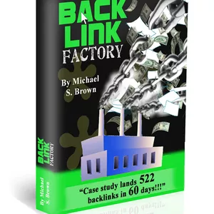 Cover image for Ebook Back Link Factory