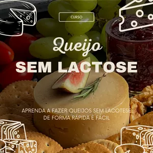 Curso CURSO DE QUEIJOS SEM LACTOSE