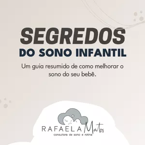 Imagem de capa para o Ebook Segredos do sono infantil