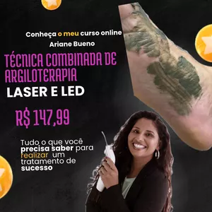 Imagem do curso TÉCNICA COMBINADA ARGILOTERAPIA, LASER E LED
