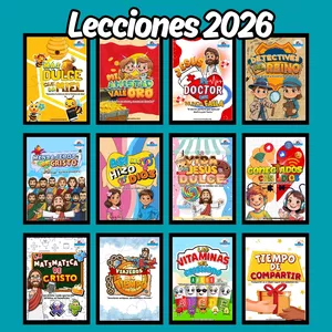 Imagen de portada para Ebook PAQUETE DE LECCIONES DE ENERO A DICIEMBRE 2026 (ARCHIVO PDF)