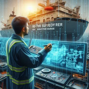Imagem de capa para o Curso online Surveyor offshore de ROV 
