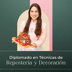 Imagen de portada para Curso online Diplomado: Técnicas de repostería y decoración con Juliana Postres